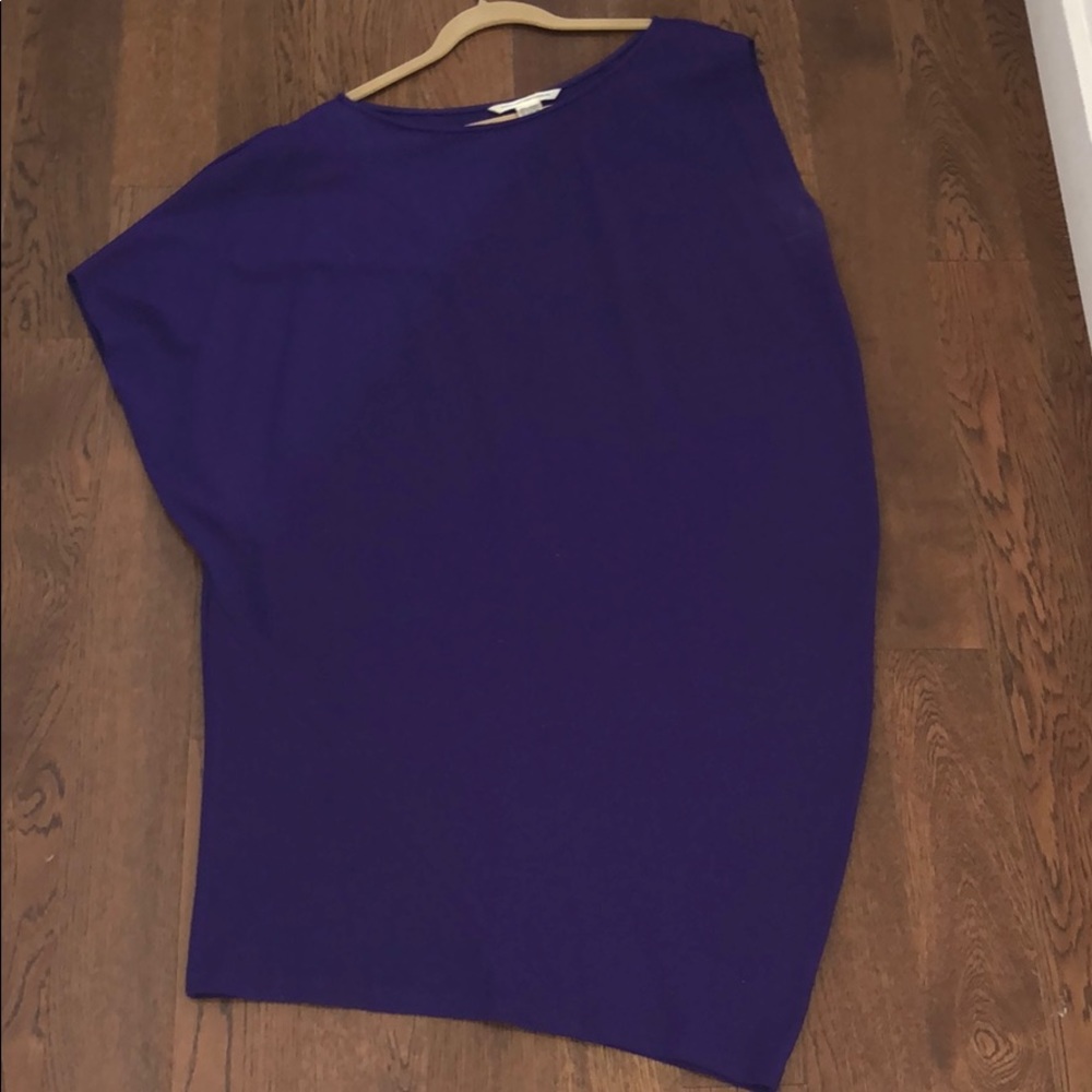 Diane Von Furstenberg Purple Dress